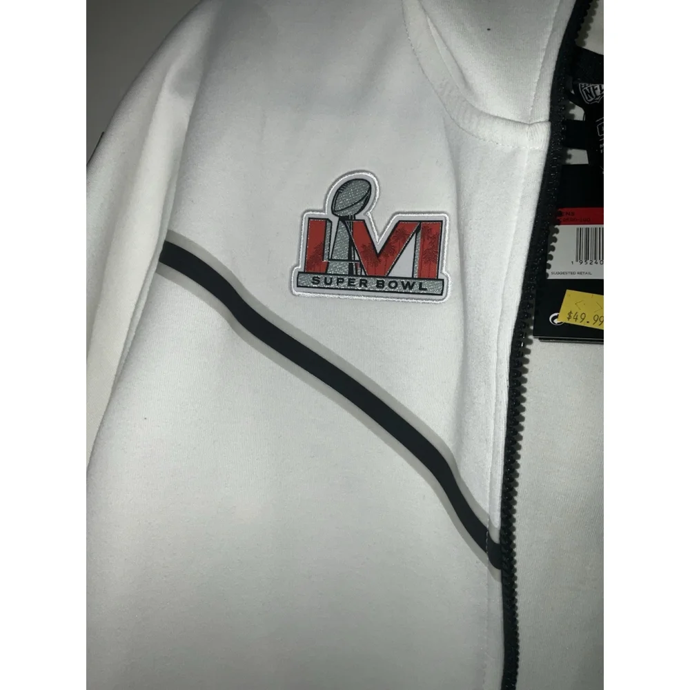 Los Angeles Rams Nike Super Bowl LVI Bound Diamond Collection Full-Zip Jacket